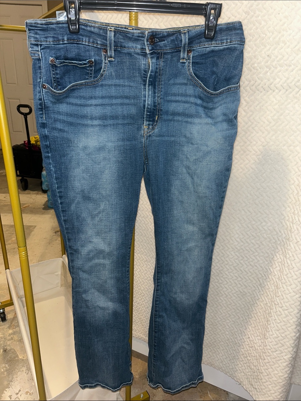Woman’s Slim Fit Blue Jeans
